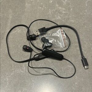 Sony Black In-Ear Headset with USB-C and Inline Controls